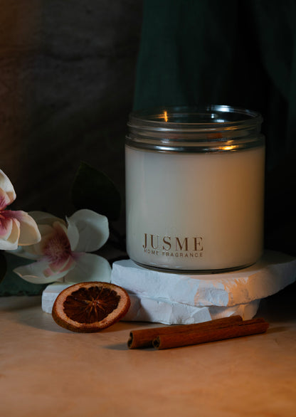 Flannel Essence | 2-Wick Glass Candle