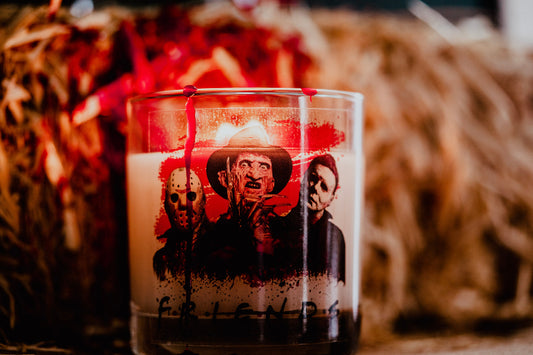 FRIENDS Horror Movie Candle