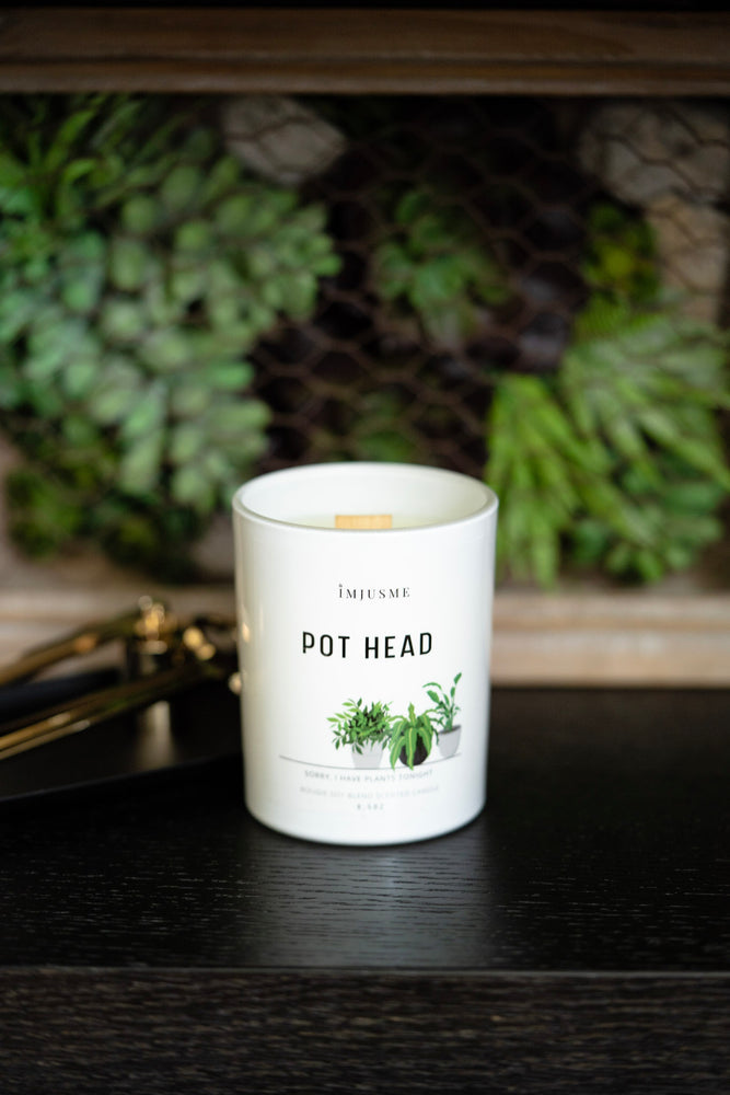 
                  
                    Pot Head Candle (sorry I have plants tonight)
                  
                